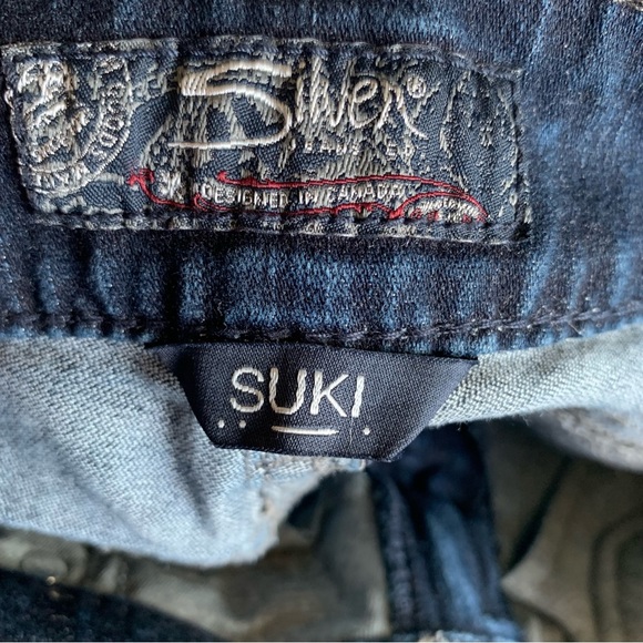 Silver Jeans Capris Size 28 Hemmed - Picture 4 of 10